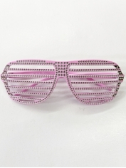New Year Glasses Pink - New Year's Eve Costumes